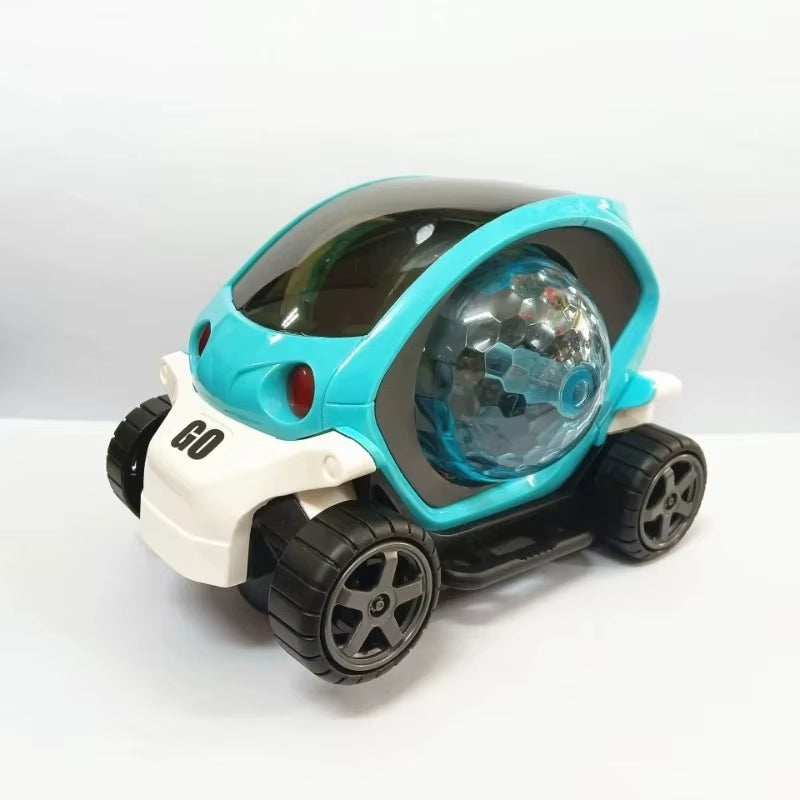 Baby Car Toys Toddler Crawling Sensory Toy Car Toys Electronic Car Tummy Time Gift for Kids 1 2 Year Old Boy Birthday Gifts