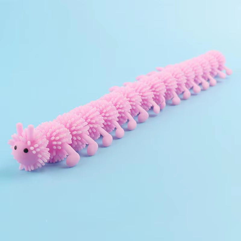 Decompression Novelty Spring Mini Animal Tubes Sensory Toy Stretching Tube Corrugated Tube Child Adult Stress Relief Fidget Toys