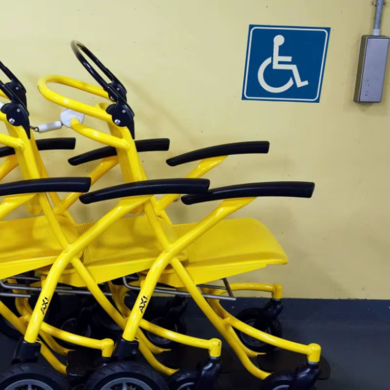 2Pcs Disabled Sign Disability Mobility Parking Car Sticker PVC Decal for Car Auto Accessories