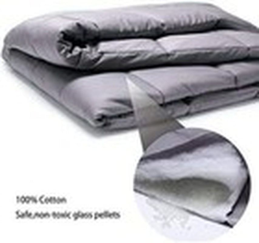 WEIGHTED BLANKET Ultra Cosy Soft Sensory Anxiety AUTISM Throw Single Double King