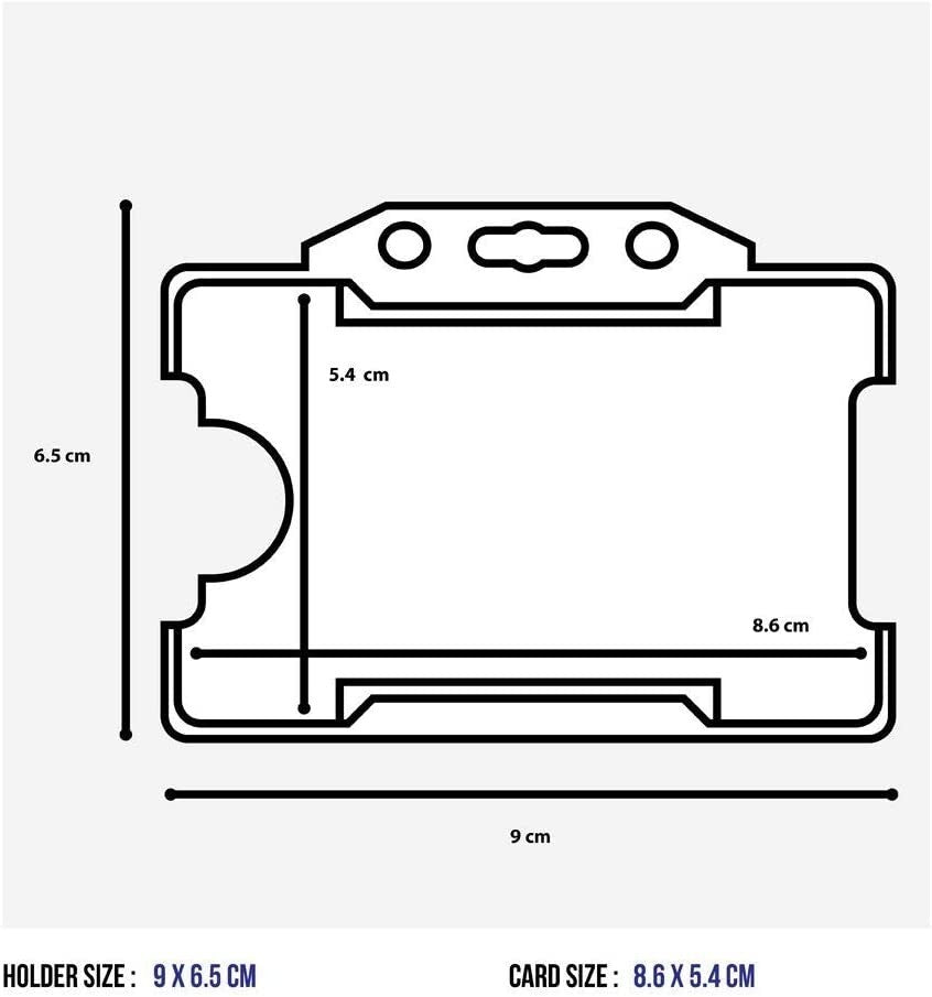 Carer Lanyard ID Card Holder Yoyo Combo Metal Clip Breakaway Lanyards NHS Care