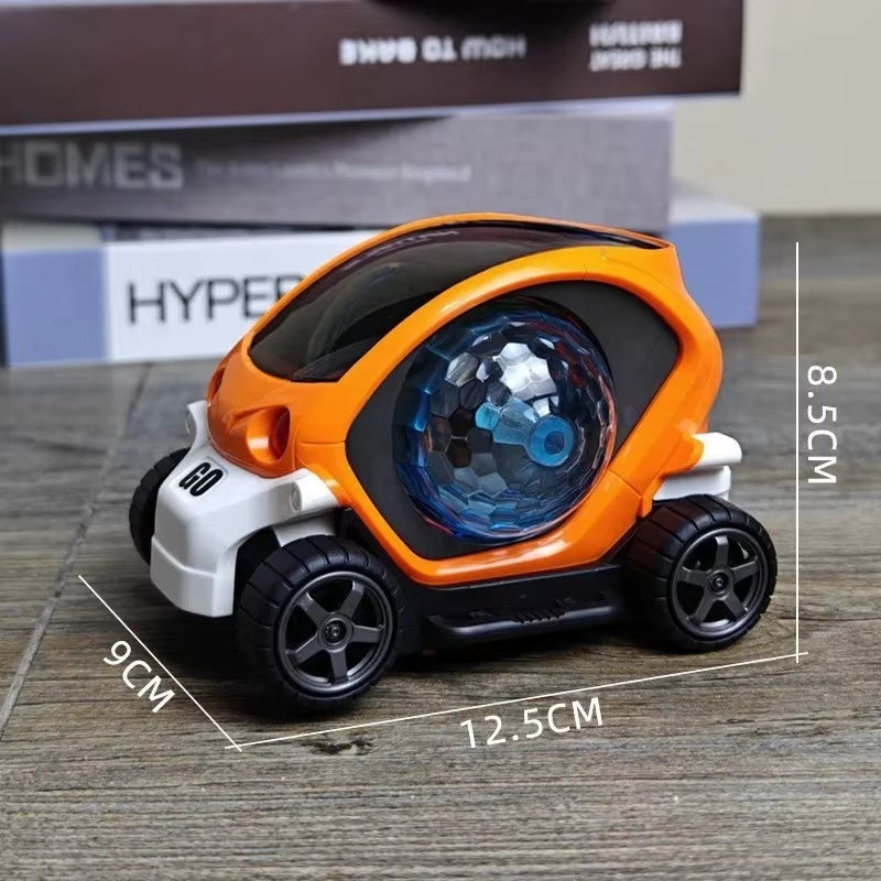 Baby Car Toys Toddler Crawling Sensory Toy Car Toys Electronic Car Tummy Time Gift for Kids 1 2 Year Old Boy Birthday Gifts
