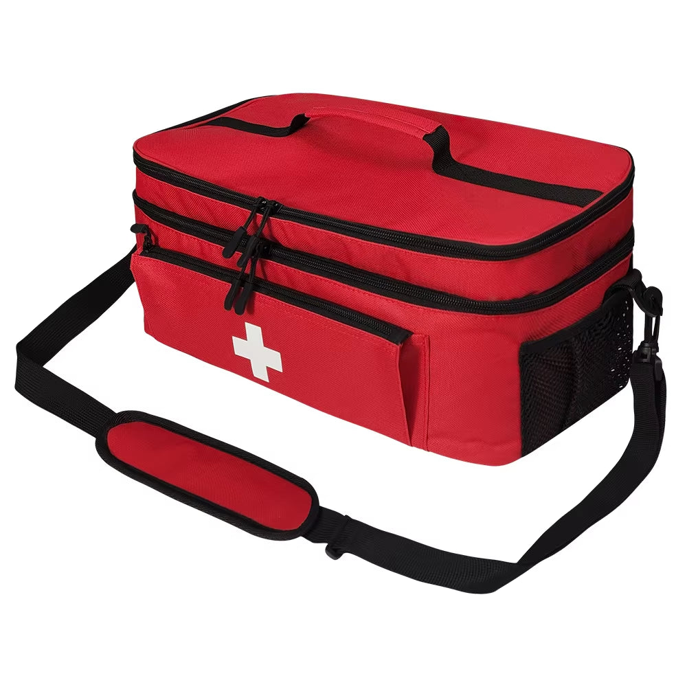 First Aid Kit, Multi-Purpose Emergency Medical Portable Medical Bag, Outdoor Multi-Functional First Aid Bag Home Emergency Bag
