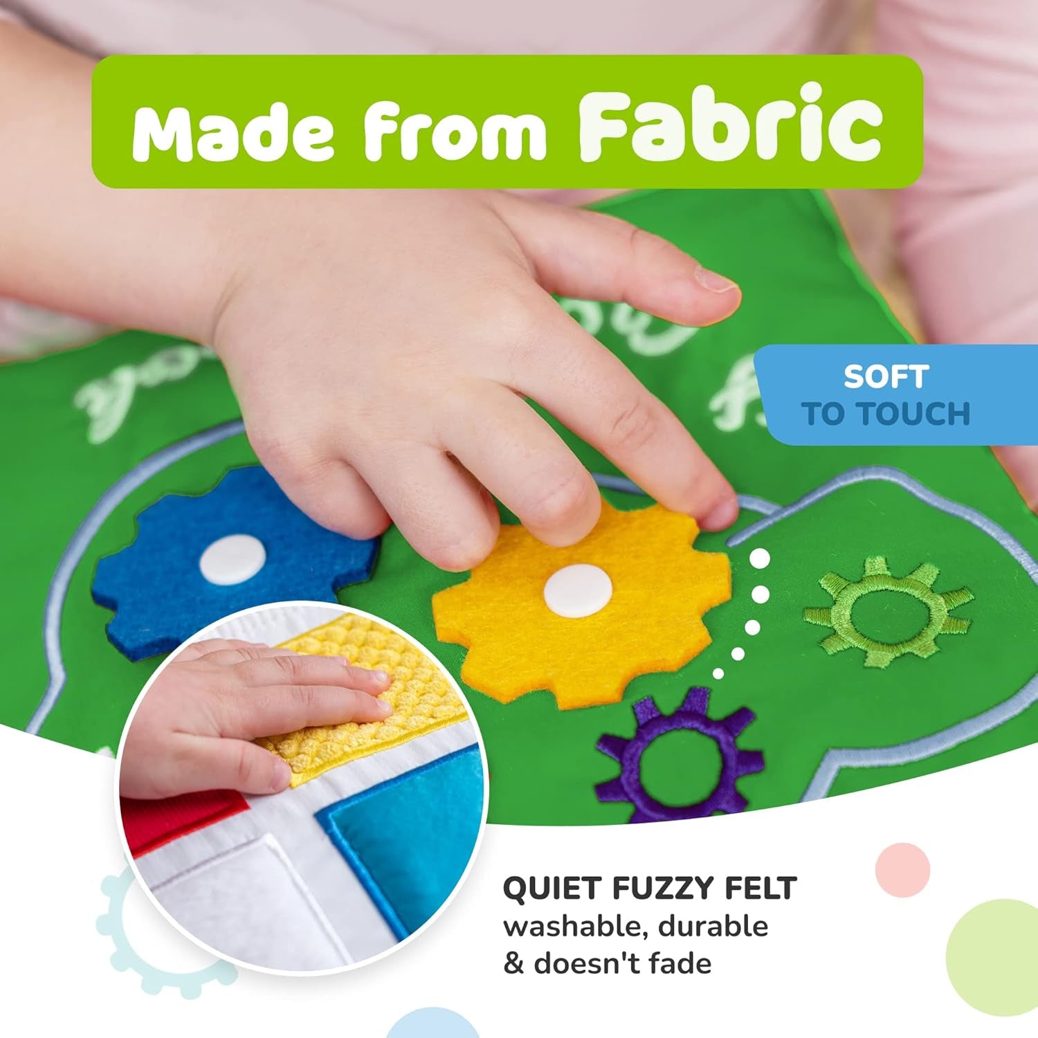 Montessori Busy Book Toddler Travel Toys 1-3, Activity Quiet Book Airplane Travel Toys for Toddlers 1-3, Busy Board with Car and Plane Activities, Boys & Girls