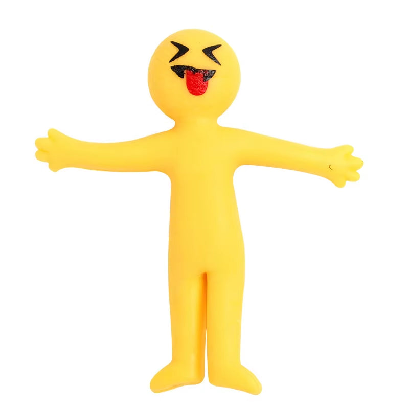 8-20Pcs Funny Little Man Squishy Fidget Toys Antistress Adult Children Rising Stress Relief Squeeze Toys Kids Charisma Gift Toys