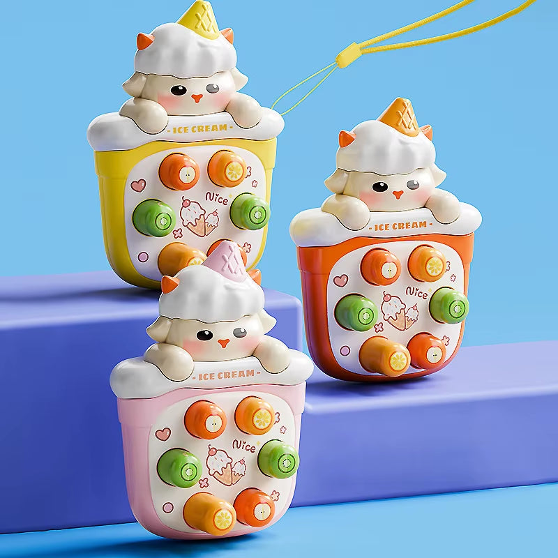 Whack a Mole Game Interactive Kids Educational Puzzle Games Development Baby Toys Montessori Sensory Fidget Toys for Toddlers