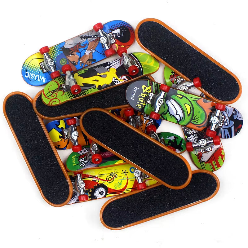 5-1PCS Small Finger Skateboards Funny Finger Fingerboard Professional Finger Skateboard Autism Sensory Toys Party Favor Gift