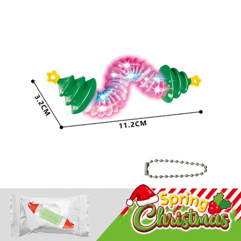 Decompression Novelty Spring Mini Animal Tubes Sensory Toy Stretching Tube Corrugated Tube Child Adult Stress Relief Fidget Toys