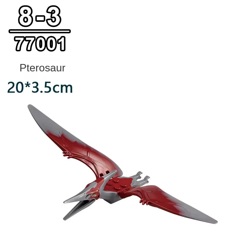 Jurassic Dinosaur Baby Building Block Accessories Gift Assembling Educational Toys a Variety of Optional Bagged Children'S Toys.