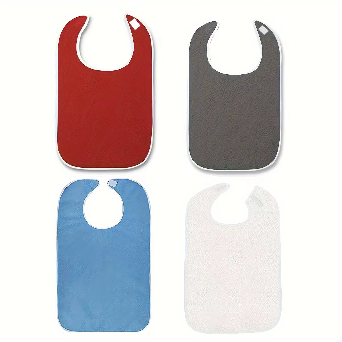 1Pcs Stain Resistant Adult Bibs for Men and Women - Perfect for Seniors and a Mess-Free Diet