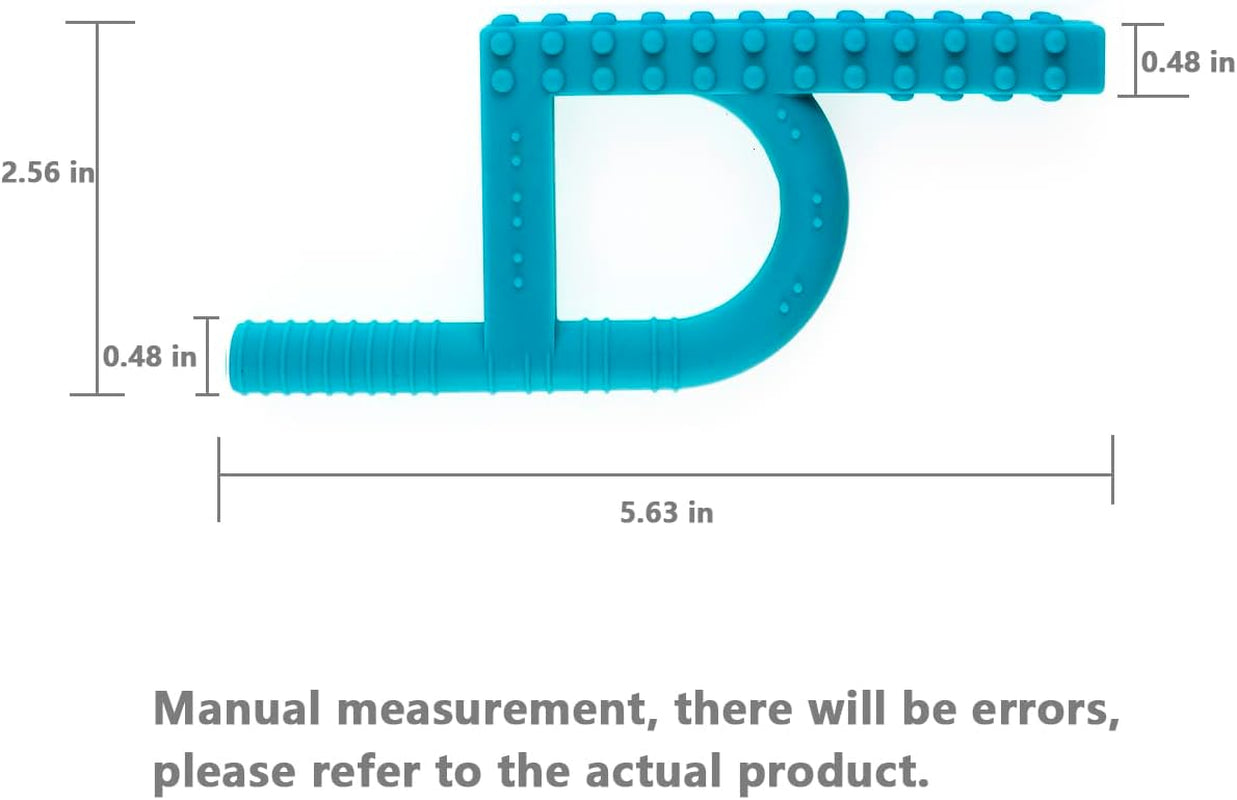 Sensory Chew Toys for Autistic Children, Fluxy Oral Motor Chewy Tool, Teether, Silicone Chewelry
