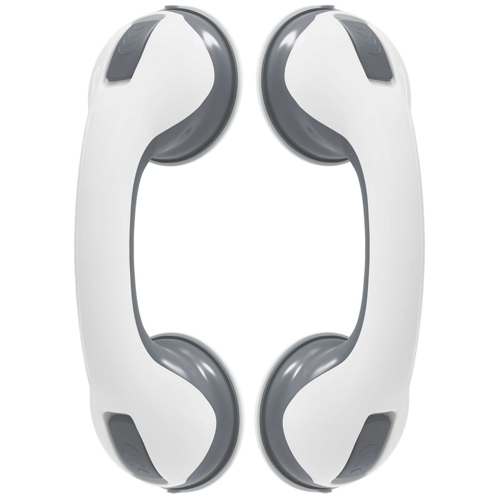 2 X SAFETY SUPPORT HAND RAIL HANDLE BAR GRIP GRAB SUCTION BATH BATHROOM SHOWER