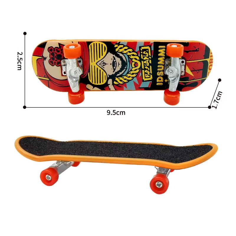 5-1PCS Small Finger Skateboards Funny Finger Fingerboard Professional Finger Skateboard Autism Sensory Toys Party Favor Gift