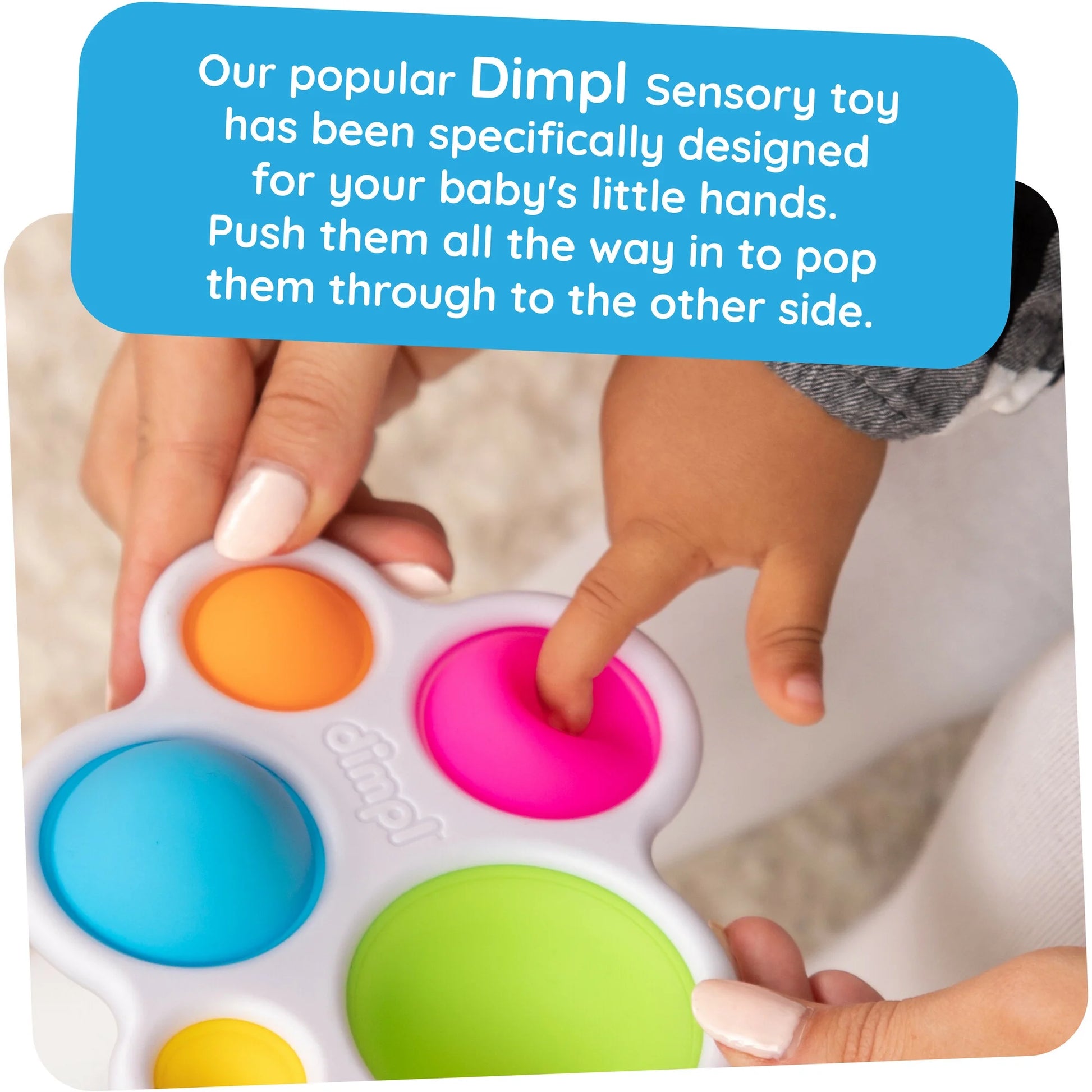 Dimpl Baby and Toddler Learning Toy 10 Months +