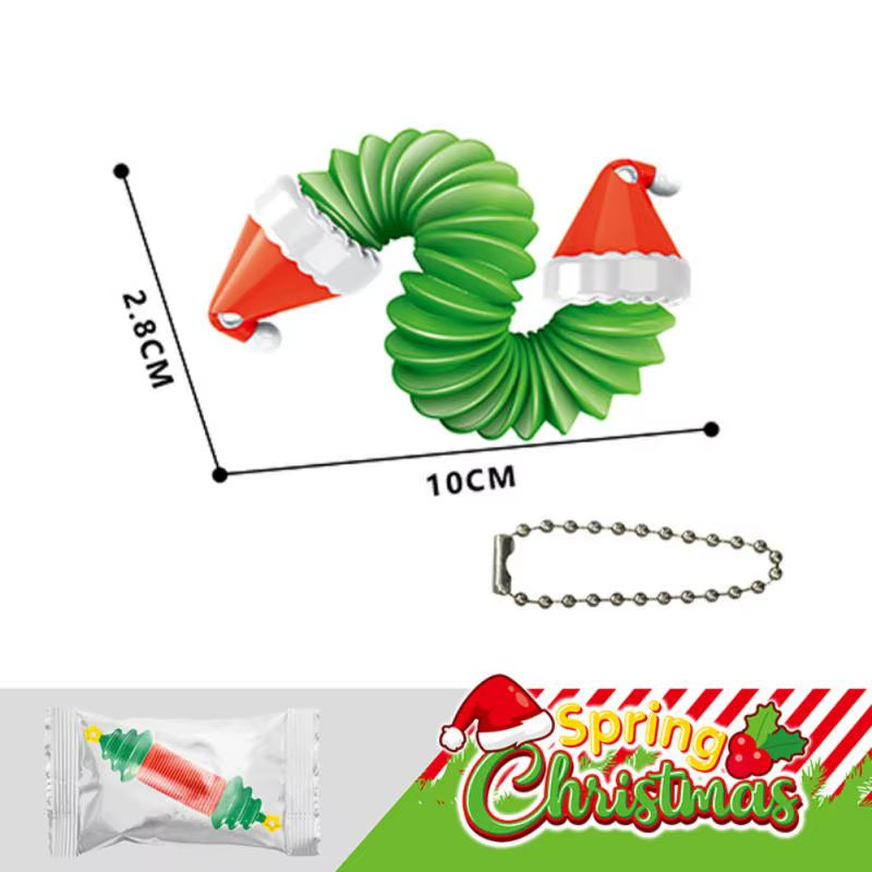 Decompression Novelty Spring Mini Animal Tubes Sensory Toy Stretching Tube Corrugated Tube Child Adult Stress Relief Fidget Toys