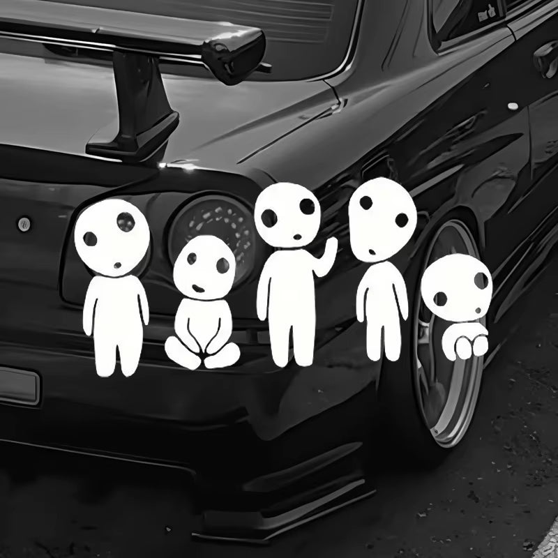 Anime Stickers, Cartoon Stickers, Car Stickers, Vinyl Decals - for Cars, Trucks, Walls, Laptops, Windows, Motorcycles