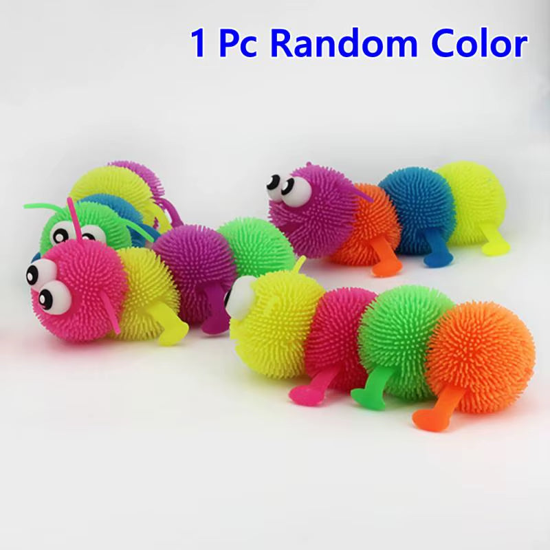 Decompression Novelty Spring Mini Animal Tubes Sensory Toy Stretching Tube Corrugated Tube Child Adult Stress Relief Fidget Toys