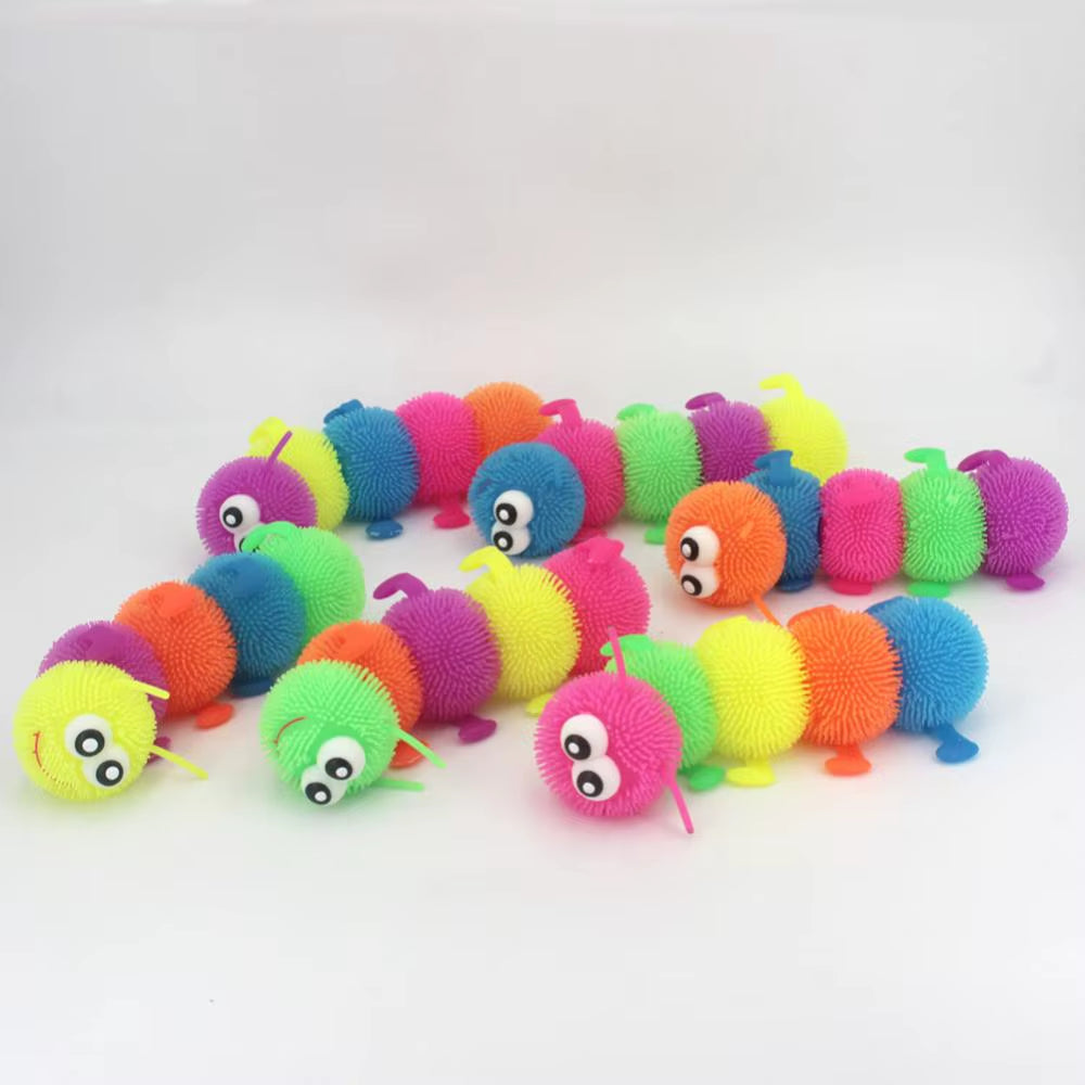 Decompression Novelty Spring Mini Animal Tubes Sensory Toy Stretching Tube Corrugated Tube Child Adult Stress Relief Fidget Toys
