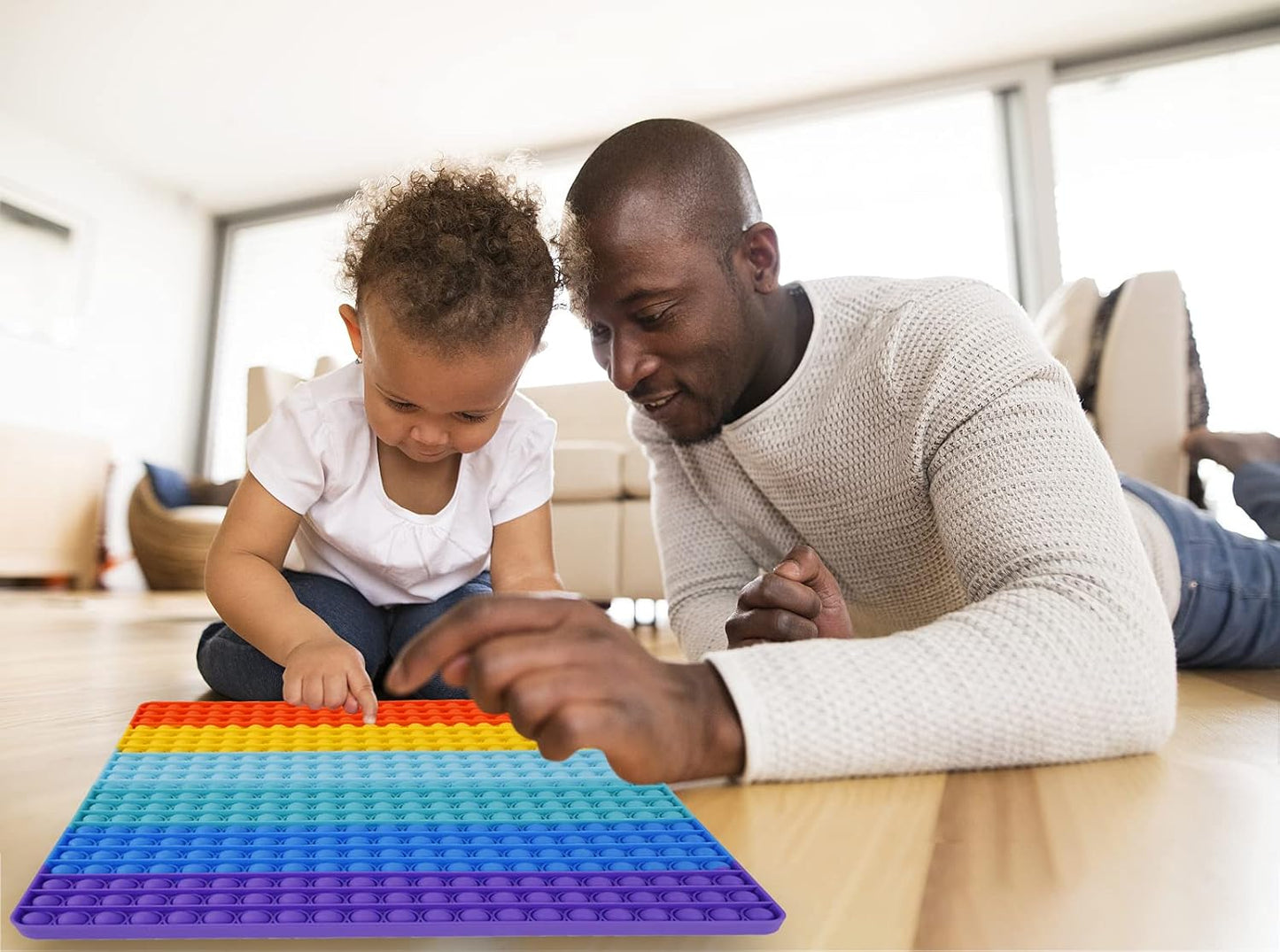 441 Bubbles Jumbo Big Large Pop Pops Poppers Fidget It Sensory Toy, Push Giant Mega Huge Popit Poppet Fidgets Its Cool Stuff Gift, Stress Relief Anxiety Kids Girl Boy Adult Toys Birthday Gifts