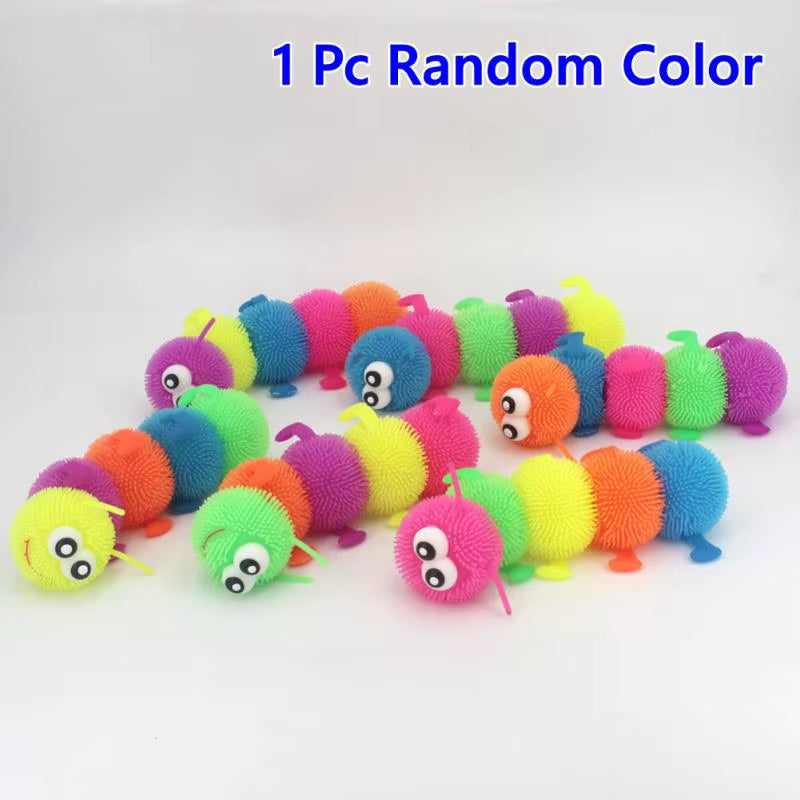 Decompression Novelty Spring Mini Animal Tubes Sensory Toy Stretching Tube Corrugated Tube Child Adult Stress Relief Fidget Toys