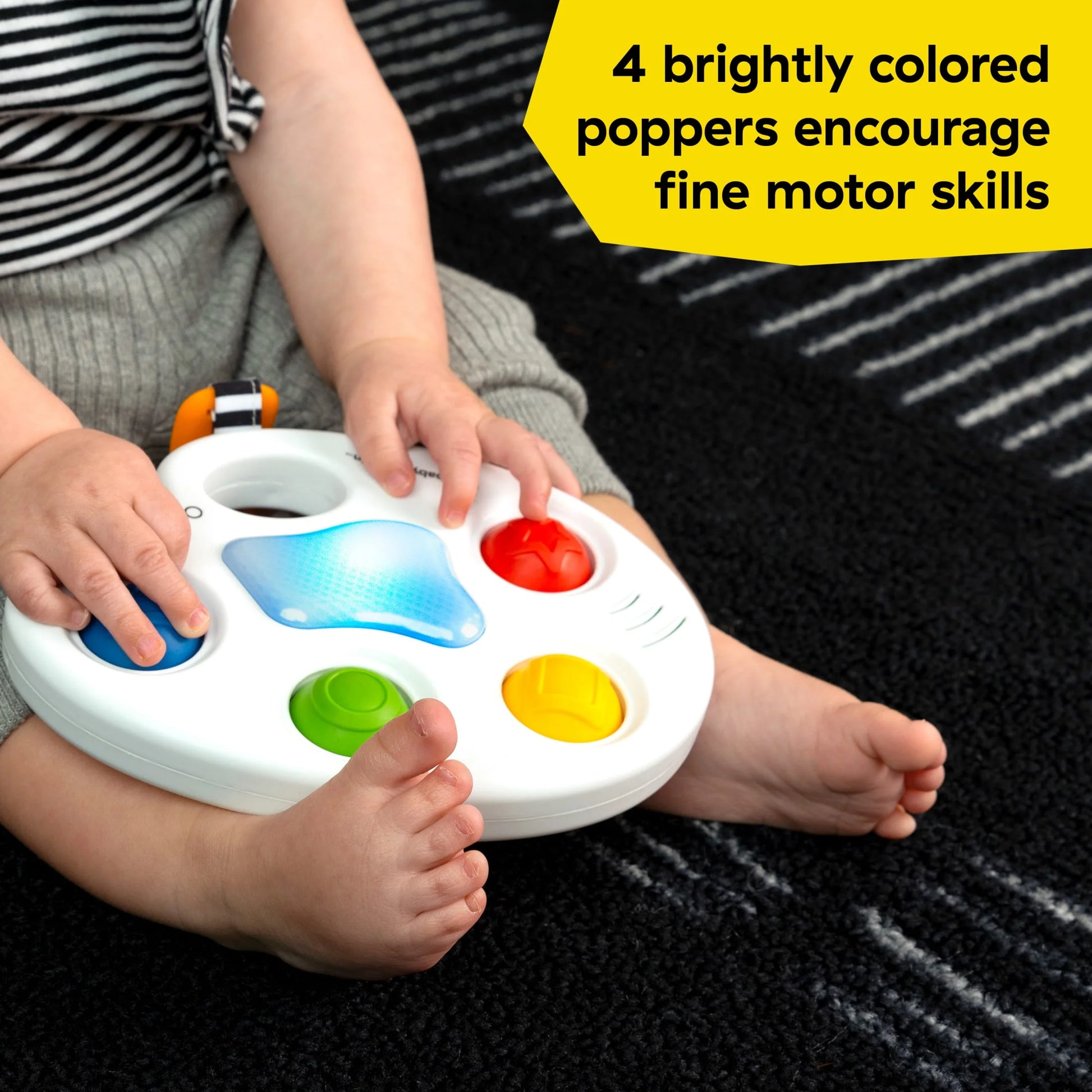 Color Palette Popper Sensory Toy, Ages 6+ Months