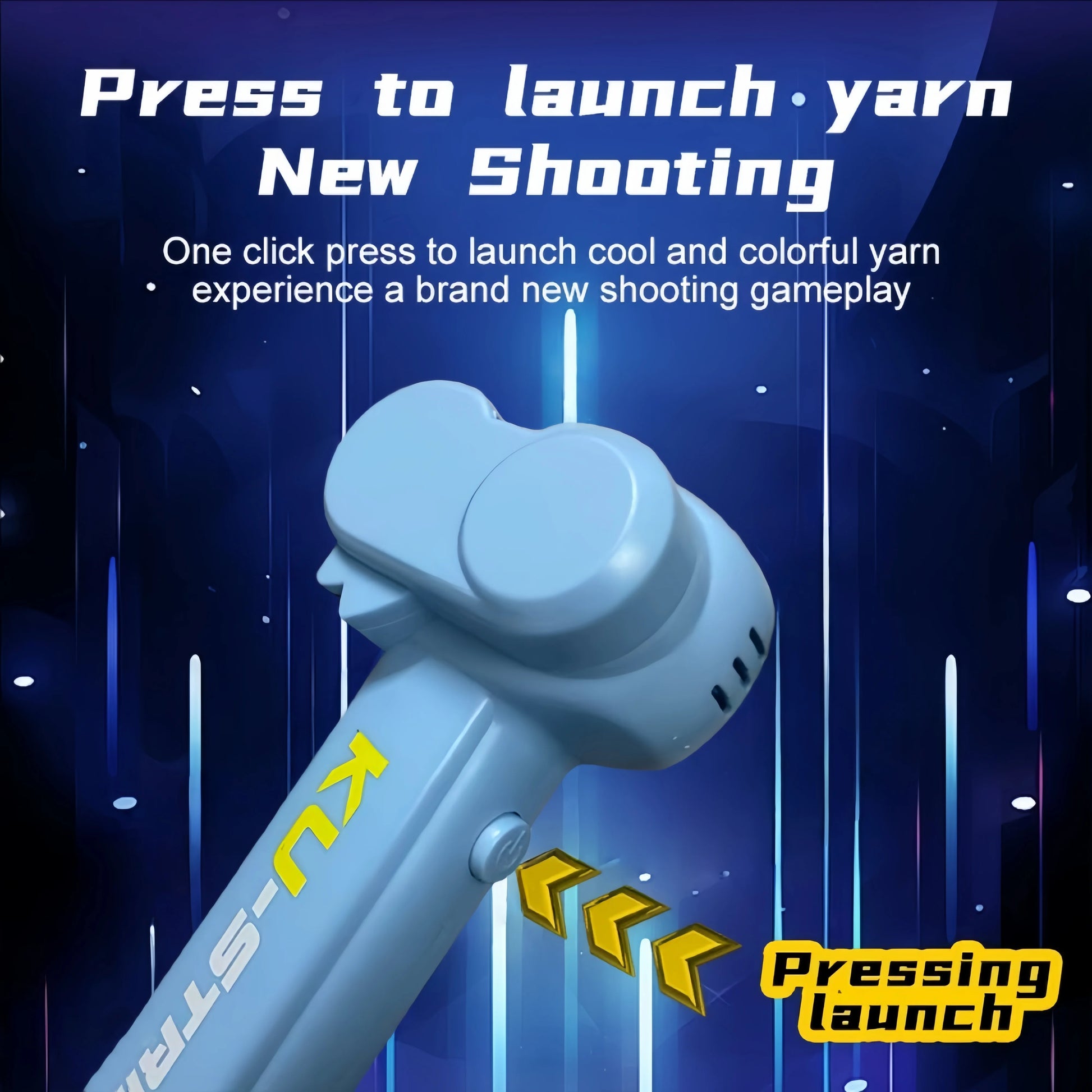 Glow-In-The-Dark Fun Electric Rope Thruster Children'S Outdoor New Exotic Decompression Toys Creative Toys for Cats and Pets