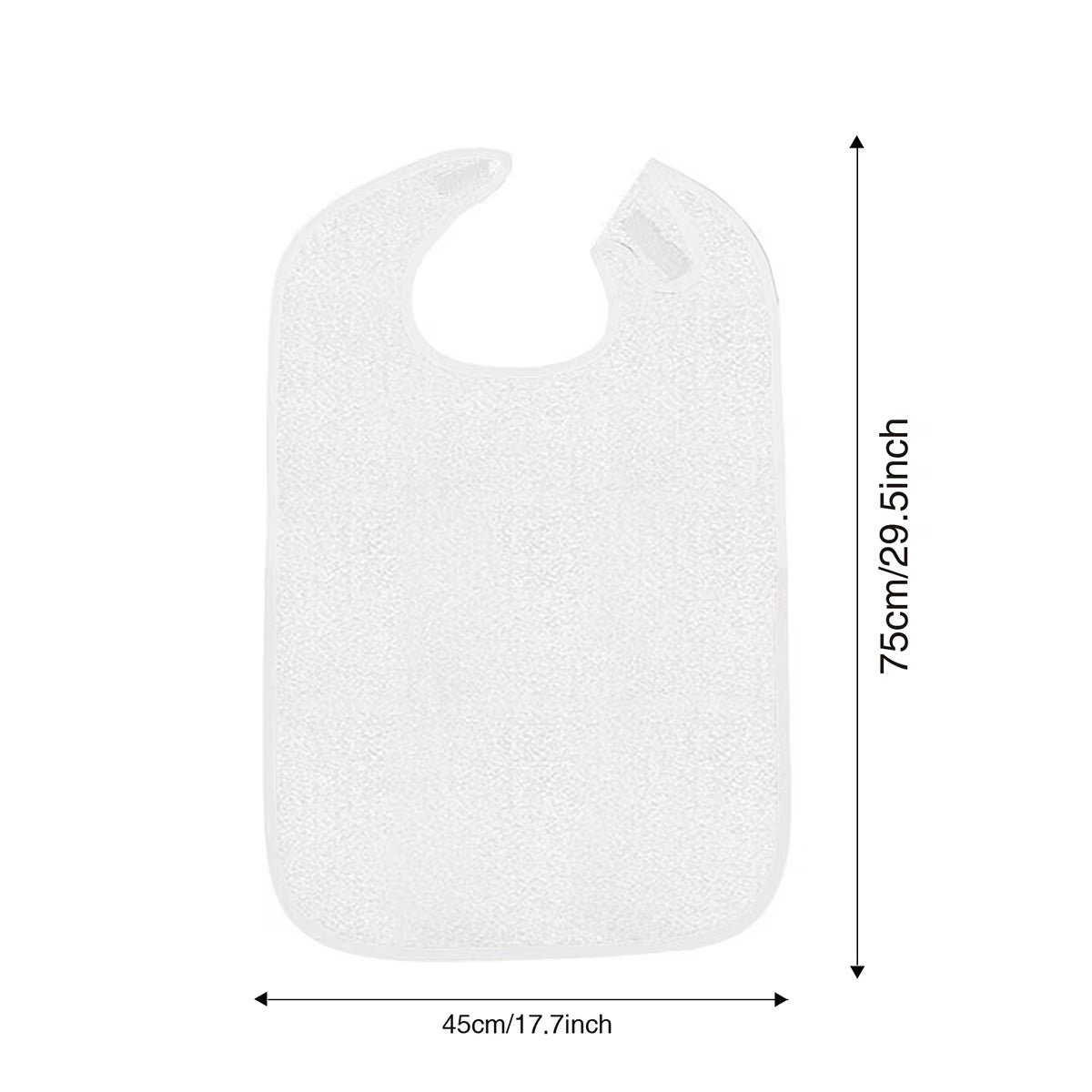 1Pcs Stain Resistant Adult Bibs for Men and Women - Perfect for Seniors and a Mess-Free Diet