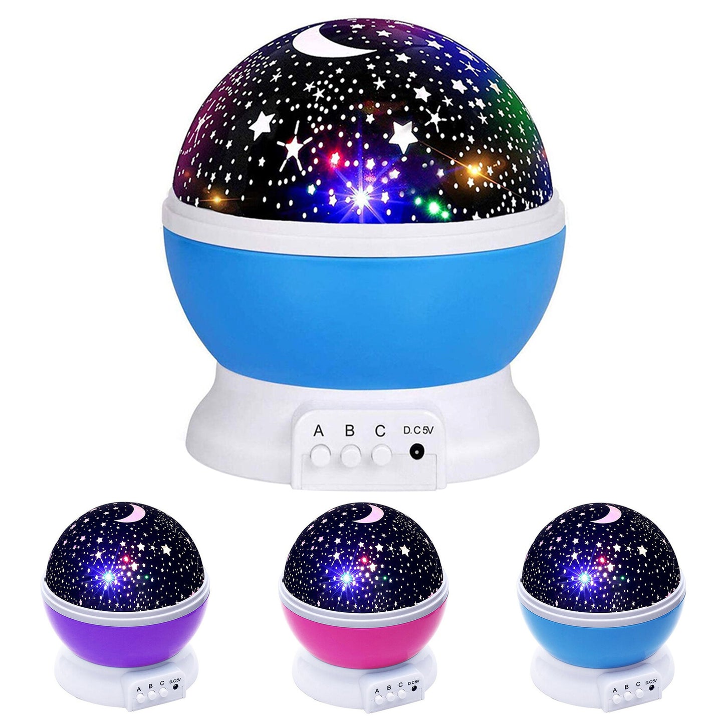 Calming Autism LED Light Sensory Toys Projector Multicolour Sky Star Lamp USB UK