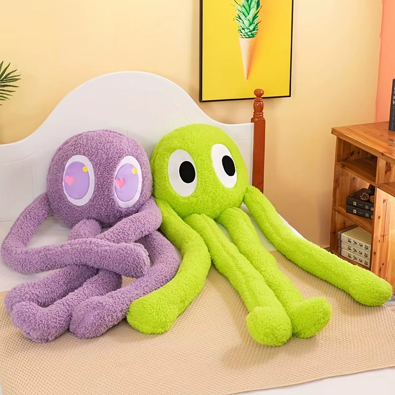 Adorable Long-Legged Octopus Plush Toy Cuddly Toy Stuffed Animals Plushies for Kids & Adults Sofa Home Decor Easter Gifts
