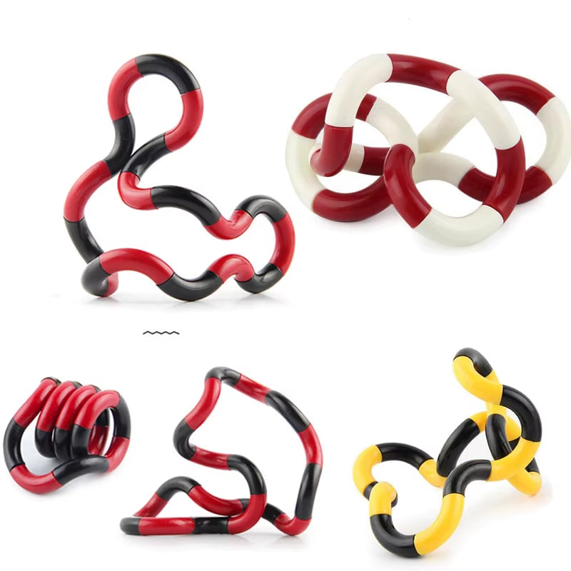 Antistress Fidget Toys Tangele Twist Stress Toy Adult Decompression Child Deformation Rope for Stress Anxiety