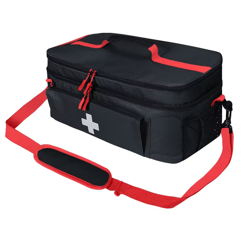 First Aid Kit, Multi-Purpose Emergency Medical Portable Medical Bag, Outdoor Multi-Functional First Aid Bag Home Emergency Bag