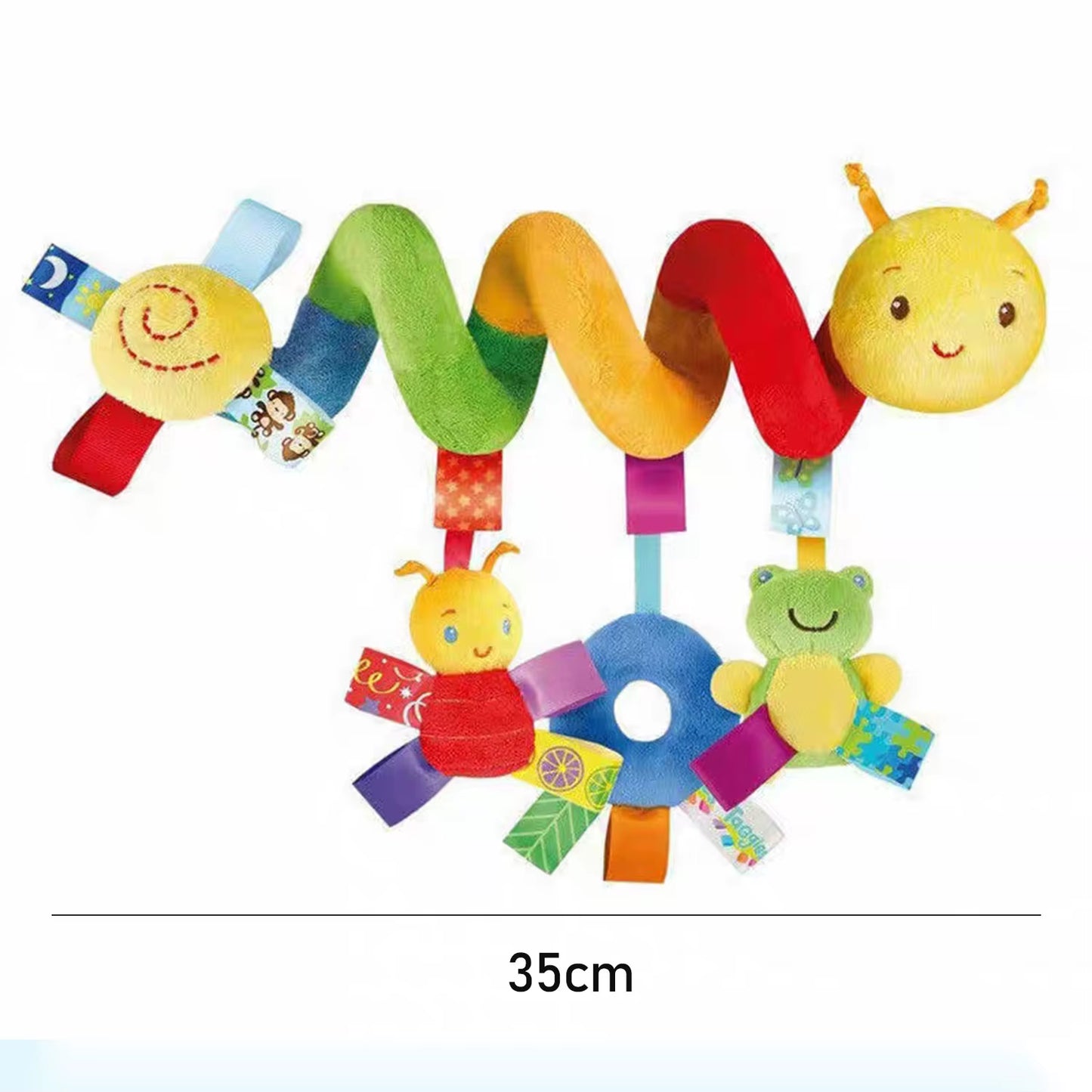 9 Styles to Choose from Baby Stroller Hanging Bell Plush Baby Colourful Label Bed Bell Toy Cartoon Multifunction