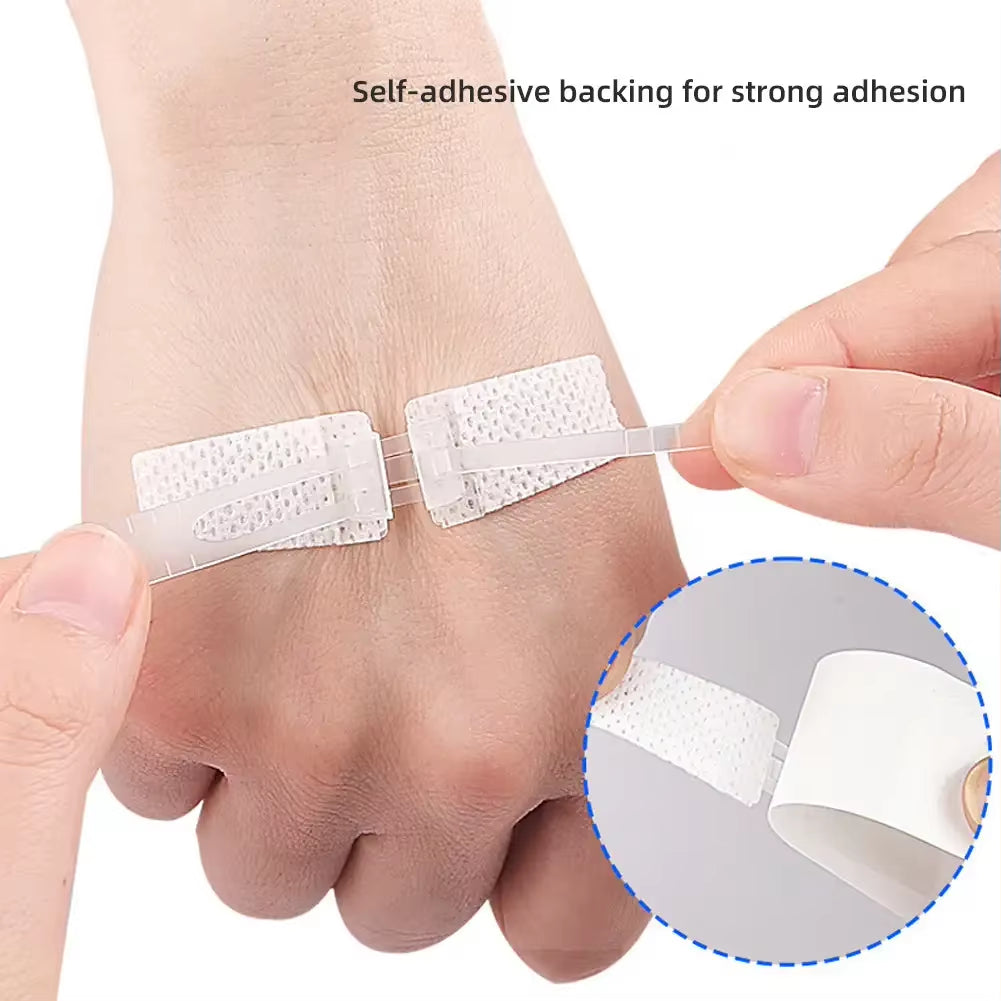 Suture Free Latches Pull-Together Self-Adhesive Bandage Independent Packaging Non-Woven Elastic Band Bandage Wound Care