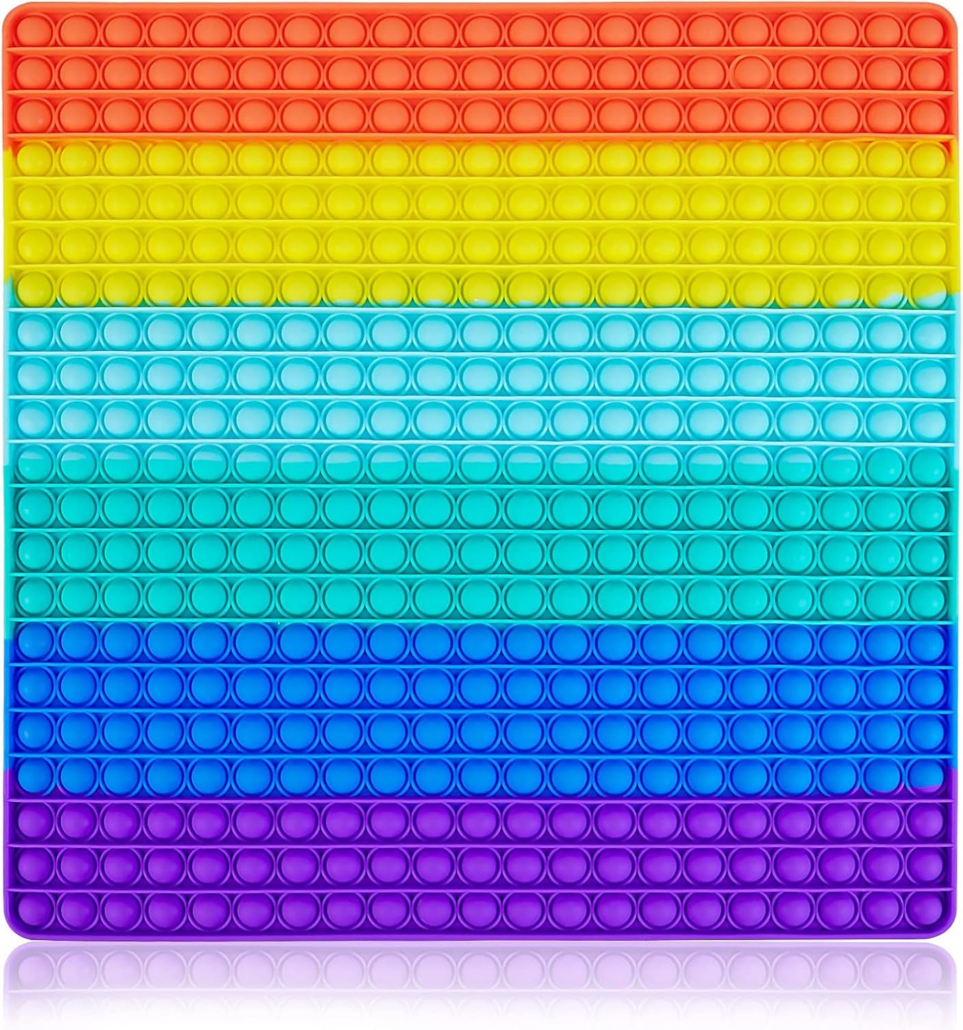 441 Bubbles Jumbo Big Large Pop Pops Poppers Fidget It Sensory Toy, Push Giant Mega Huge Popit Poppet Fidgets Its Cool Stuff Gift, Stress Relief Anxiety Kids Girl Boy Adult Toys Birthday Gifts