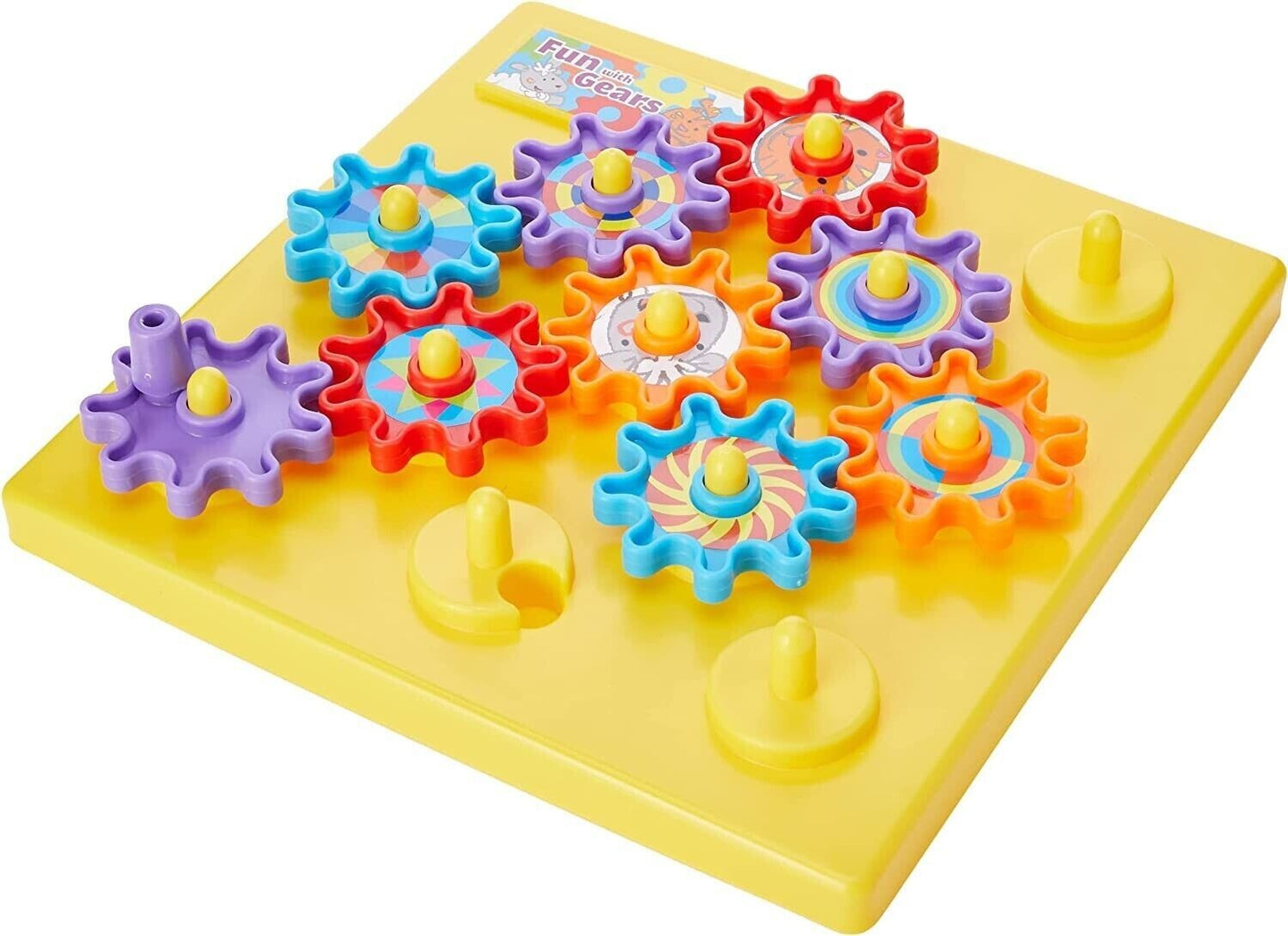 Autism Calming Sensory Toys Fun with Gears Toy Children Visual Aid ADHD KIDS UK