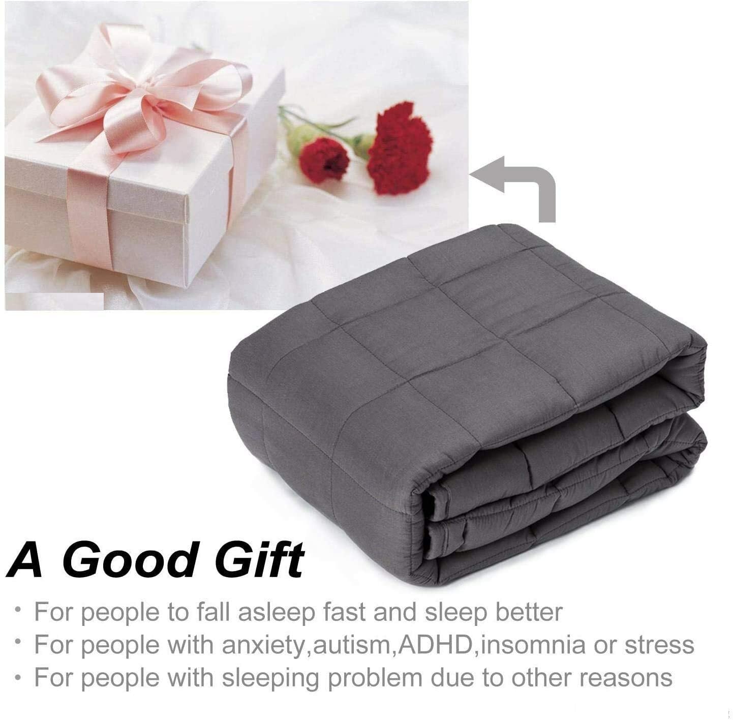 WEIGHTED BLANKET Ultra Cosy Soft Sensory Anxiety AUTISM Throw Single Double King